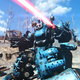 Illustration for article titled Fallout 4 Robots Are Way More Intimidating With a Thomas Head